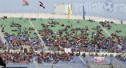 بالصور.. رسالة (4).. إقبال جماهيري ضعيف قبل ساعتين من مباراة مصر وغانا 